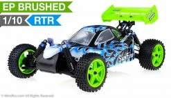 Exceed RC Off Road Buggy Radio Car 1/10 2.4Ghz Electric SunFire RTR Off Road Buggy Fire Black RC Remote Control Buggy