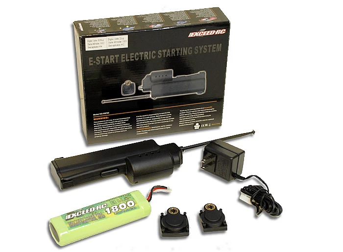 Electric Starter For 1/10th And 1/8th Exceed-RC Nitro RC Cars 1 Electric Starter For 1/10th And 1/8th Exceed-RC Nitro RC Cars