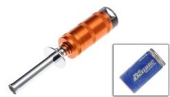 Aluminum Ni-MH 1800mAh 1.2V Glow Starter W/ Meter (Orange)