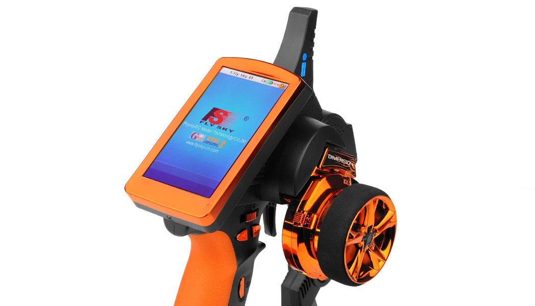 Fly Sky FS-iT4 4 Channel 2.4ghz Telemetry Radio System (Orange) 79P-IT4-TouchScreen-Radio-Orange 9 Fly Sky FS-iT4 4 Channel 2.4ghz Telemetry Radio System (Orange) 79P-IT4-TouchScreen-Radio-Orange - Image 9