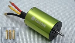Tacon 4465-8T Brushless Motor 2400KV For 1/8 Car Buggy Truck 96M217-4465-2400KV-8T