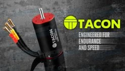 Tacon Brushless Motor 96M921 4800kv For 1/10 Short Course Truck 96M921-Sensored-4P-3666-KV4800