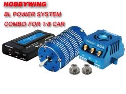 HobbyWing 1/8 Scale C-Xerun 4168SL 2250KV 80A Sensorless Brushless Motor/ESC/ LCD Program Card For RC Cars/ Truck Version 2