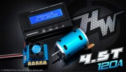 HobbyWing 1/10 1/12 Scale C-Xerun 4.5T 3650-7300KV 120A Sensored Brushless Motor/ESC/Program Card For RC Cars/ Truck