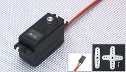 Solar Servo D770 High Voltage Low Profile .06sec@7.4v Digital Metal Gear 47g