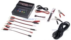 Thunder AC6 Smart LiPo Balance Charger/Discharger W/ AC Adapter For 1-6 Lipo/ 1-15 Nimh