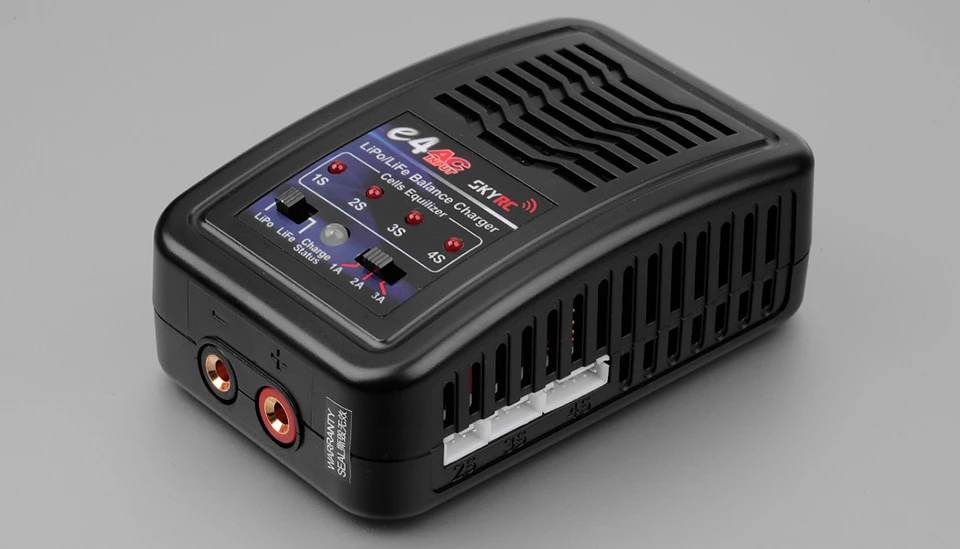 Sky RC E4 2-4 Cell Lithium Polymer 100-240V AC Balance Lipo Charger 1 Sky RC E4 2-4 Cell Lithium Polymer 100-240V AC Balance Lipo Charger