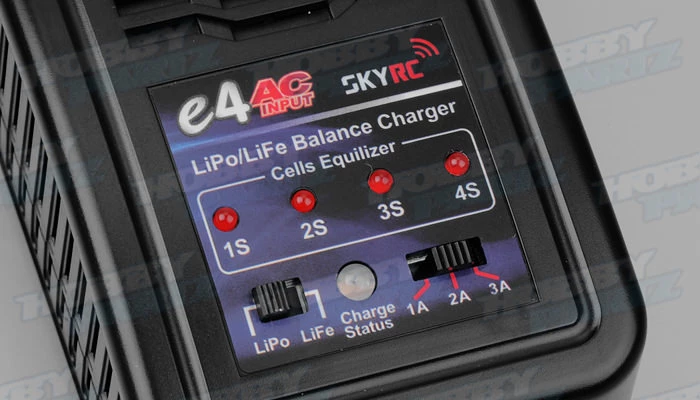 Sky RC E4 2-4 Cell Lithium Polymer 100-240V AC Balance Lipo Charger 3 Sky RC E4 2-4 Cell Lithium Polymer 100-240V AC Balance Lipo Charger - Image 3