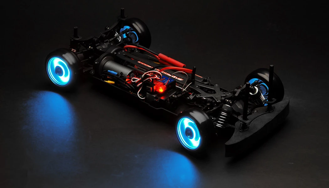 LED Dynamic Wheel Light (Blue) W/12mm Metal Hex Hub Adapter 2 LED Dynamic Wheel Light (Blue) W/12mm Metal Hex Hub Adapter - Image 2