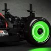 LED Dynamic Wheel Light (Green) W/12mm Metal Hex Hub Adapter