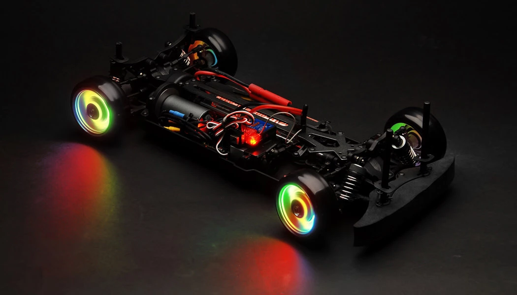 LED Dynamic Wheel Light (Mix) W/12mm Metal Hex Hub Adapter 2 LED Dynamic Wheel Light (Mix) W/12mm Metal Hex Hub Adapter - Image 2