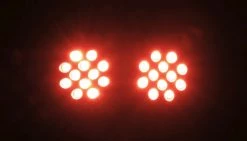 Off-Road Light Bucket With 12 LED (Red)