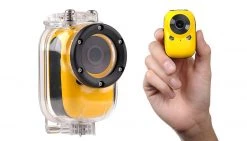 Mini Sport Car Spy Video Camera WiFi HD Video Recorder (Yellow)