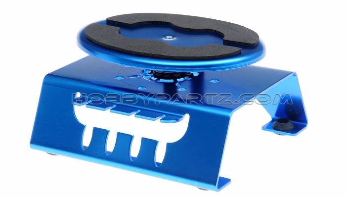 Aluminum RC Car/Truck/Buggy Work Stand (blue) 72P-B7075-Blue-WorkStand 1 Aluminum RC Car/Truck/Buggy Work Stand (blue) 72P-B7075-Blue-WorkStand