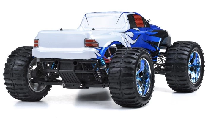 Exceed RC HSP Off Road Truck Radio Car 1/10 Brushless PRO 2.4Ghz Electric Infinitive EP RTR Off Road Truck (CC Blue) RC Remote Control Car With Aluminum Shocks + 3s LiPo Ready 5 Exceed RC HSP Off Road Truck Radio Car 1/10 Brushless PRO 2.4Ghz Electric Infinitive EP RTR Off Road Truck (CC Blue) RC Remote Control Car With Aluminum Shocks + 3s LiPo Ready - Image 5