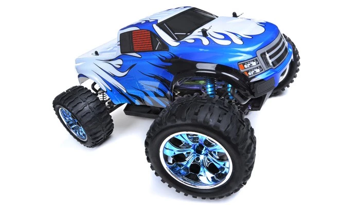 Exceed RC HSP Off Road Truck Radio Car 1/10 Brushless PRO 2.4Ghz Electric Infinitive EP RTR Off Road Truck (CC Blue) RC Remote Control Car With Aluminum Shocks + 3s LiPo Ready 6 Exceed RC HSP Off Road Truck Radio Car 1/10 Brushless PRO 2.4Ghz Electric Infinitive EP RTR Off Road Truck (CC Blue) RC Remote Control Car With Aluminum Shocks + 3s LiPo Ready - Image 6
