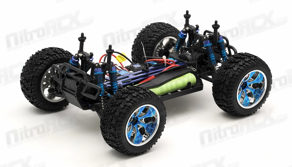 Exceed RC HSP Off Road Truck Radio Car 1/10 Brushless PRO 2.4Ghz Electric Infinitive EP RTR Off Road Truck (CC Blue) RC Remote Control Car With Aluminum Shocks + 3s LiPo Ready 9 Exceed RC HSP Off Road Truck Radio Car 1/10 Brushless PRO 2.4Ghz Electric Infinitive EP RTR Off Road Truck (CC Blue) RC Remote Control Car With Aluminum Shocks + 3s LiPo Ready - Image 9